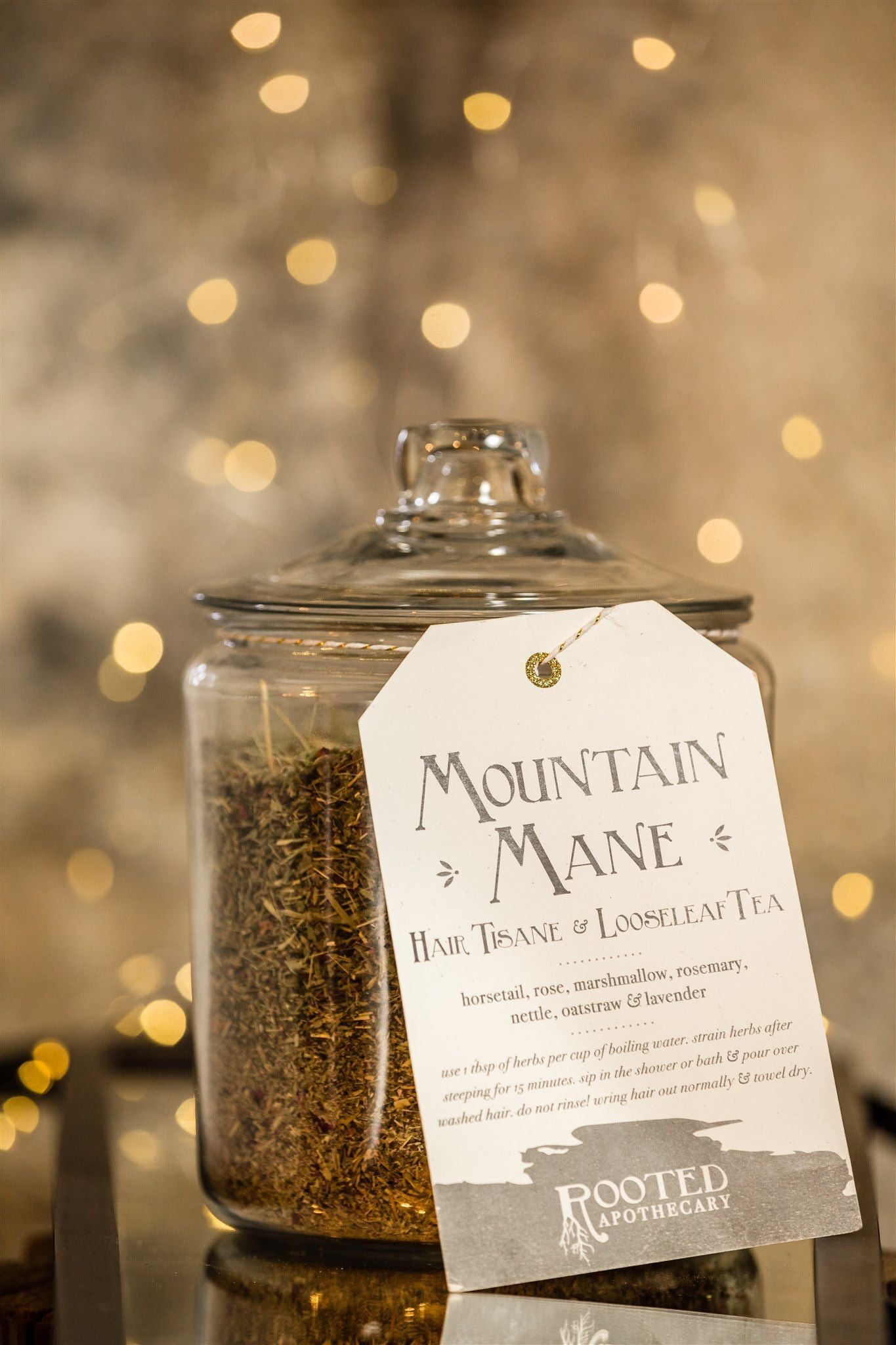 Mountain Mane Hair Tisane Loose Leaf Tea