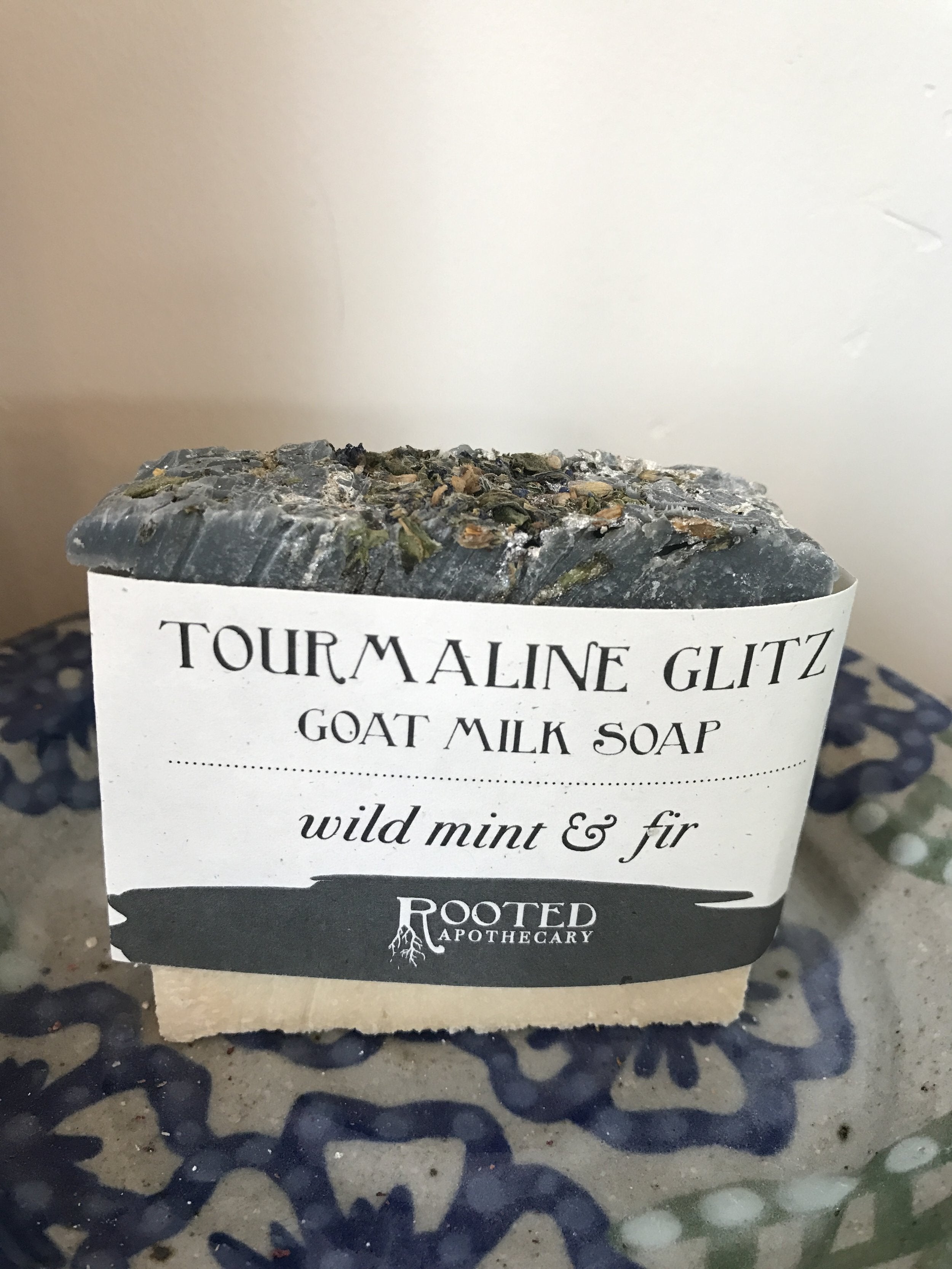 Tourmaline Glitz Goat's Milk Soap